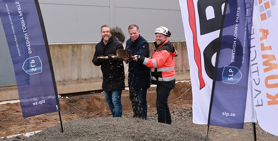 Breaking ground on our warehouse expansion!