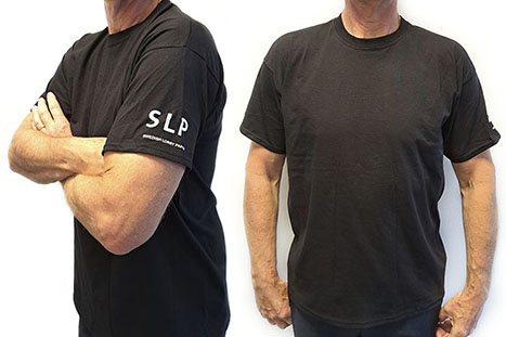 X-008, Camiseta SLP negra- XL
