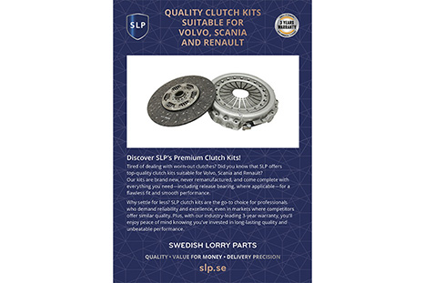 XB-022EN, SLP A5 sheet clutch kits english