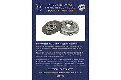 XB-022FR, SLP A5 sheet clutch kits french